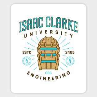 Isaac Clarke University Crest Magnet